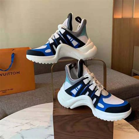 louis vuitton archlight white blue sneakers marktplaats|Louis Vuitton archlight sneakers men.